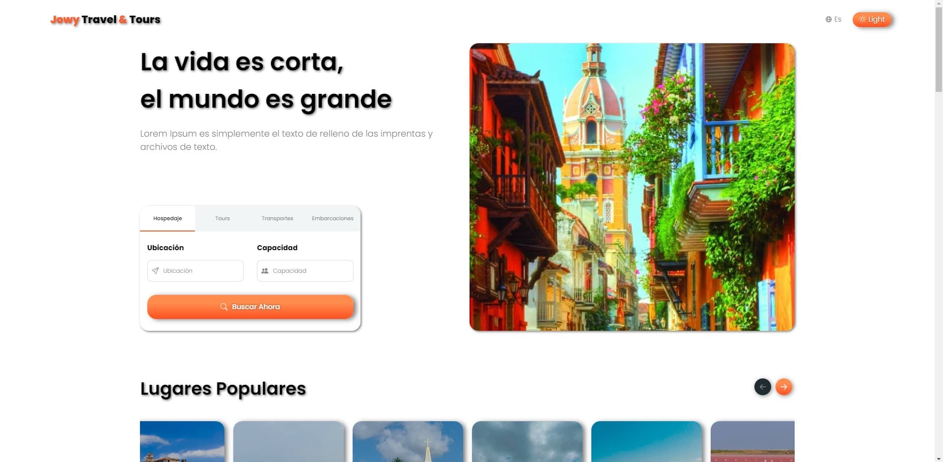 Jowy Travels & Tours (in progress)